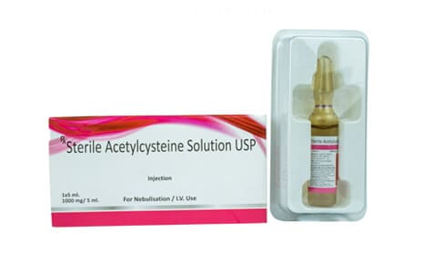 Sterile Acetylcysteine Solution Usp Third-Party-Manufacturer-for-Injectable-in-India